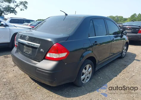 2007 Nissan Versa 1.8Sl z USA, uszkodzony, nr VIN 3N1BC11E17L436663